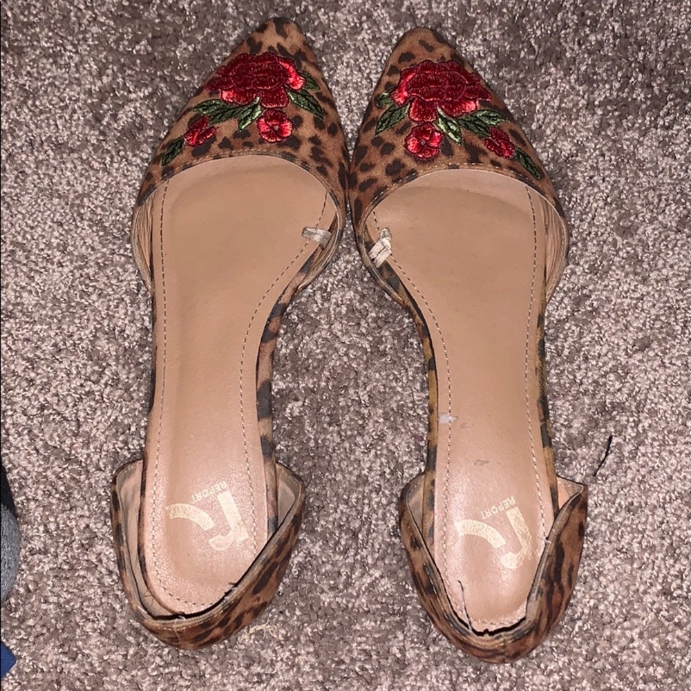 Cheetah print Flats